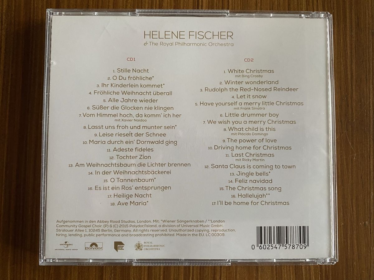 CD: Helene Fischer Weihnachten 2CD – Usato da Urdorf venduto da Bets4 1