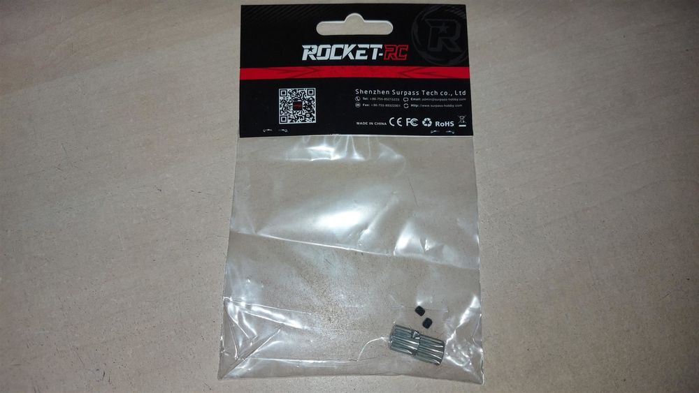 Dilwe Kit 6 Pignoni Motore RC 48DP Da 3.175mm – 17T A 22T Per Auto 1/10
