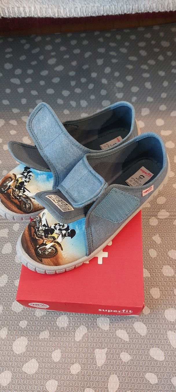 Scarpe per ragazzi: Superfit Jungen Bill Hausschuh – Nuovo e nell'imballaggio originale da Glattfelden venduto da Roman2504 6