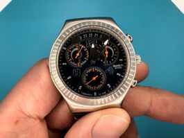 Swatch Irony Chrono (YCS514) | Fine Steel | NP = 200,- CHF