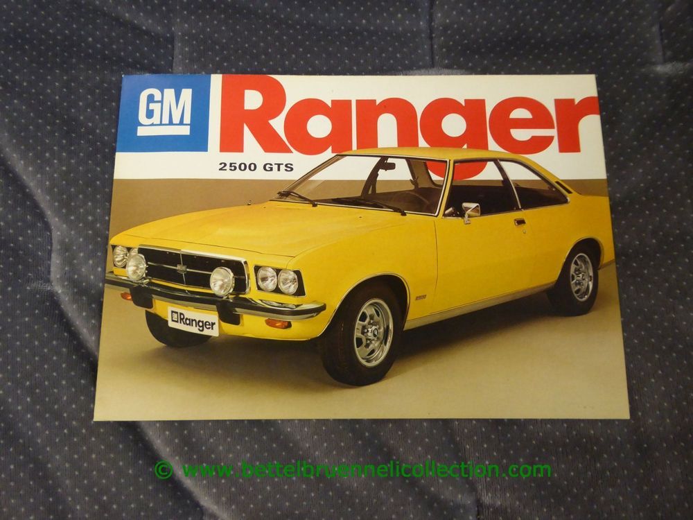 GM Ranger Modellprogramm Prospekt deutsch | Kaufen auf Ricardo