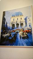 Rennsport-Gemälde, Vintage-Stil, Top Zustand