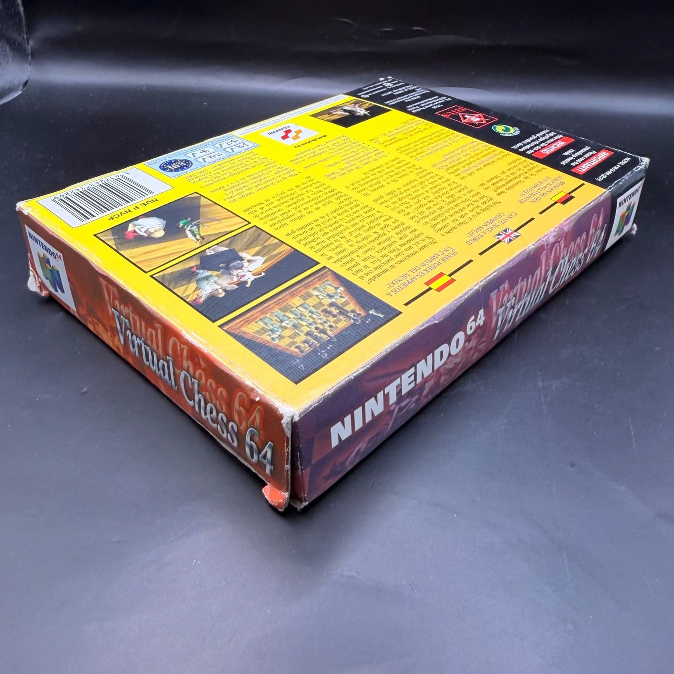 Nintendo Giochi: Nintendo 64 Spiel Virtual Chess 64 OVP – Usato da Düdingen venduto da Nerdworld 5