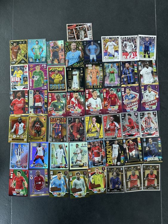 Topps Carte collezionabili: 49 Sammelkarten von Topps, Match Attax, Champions League – Usato da Kallnach venduto da Thetrader
