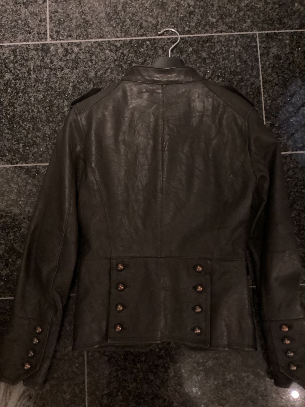 Kookai Giacche: Damen Lederjacke Gr.34 mit leichtem Steppfutter, braun – Nuovo (secondo la descrizione) da Wettswil venduto da haddy91 6