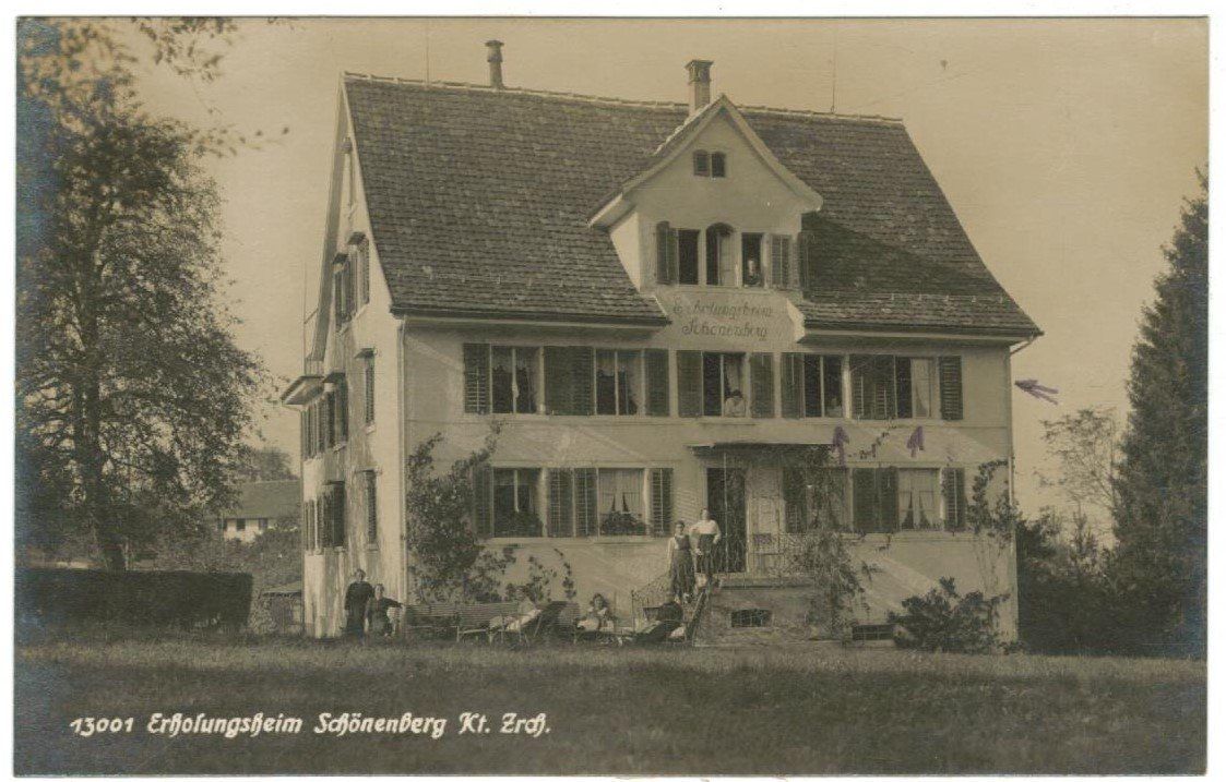 Ansichtskarten: AK Erholungsheim Schönenberg – Gebraucht aus Zürich von Tolima194