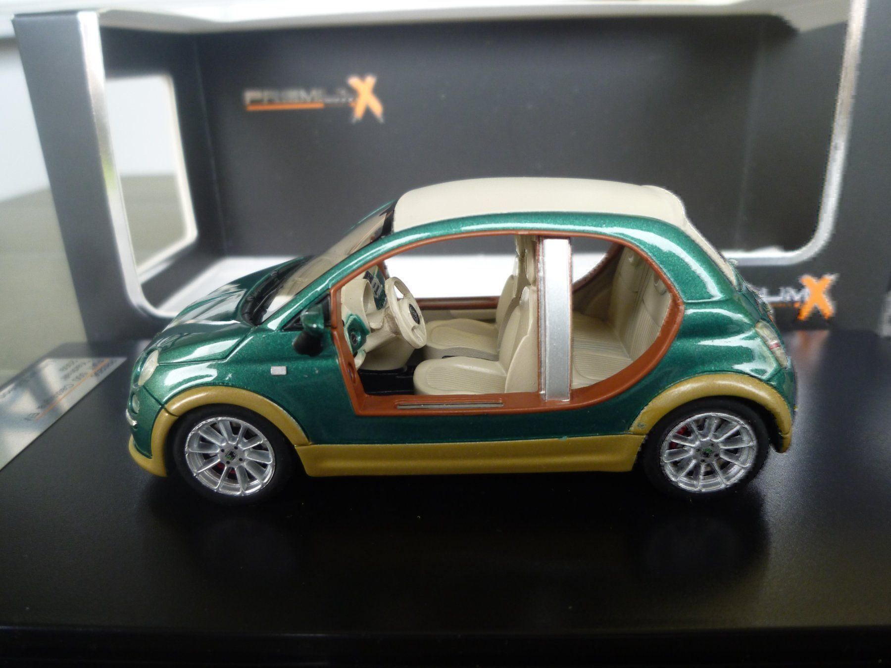 Fiat Modellini d'auto: Fiat 500 Castagna EV "Kadhafi" (2009) – Nuovo e nell'imballaggio originale da Flawil venduto da Imperiosud 5