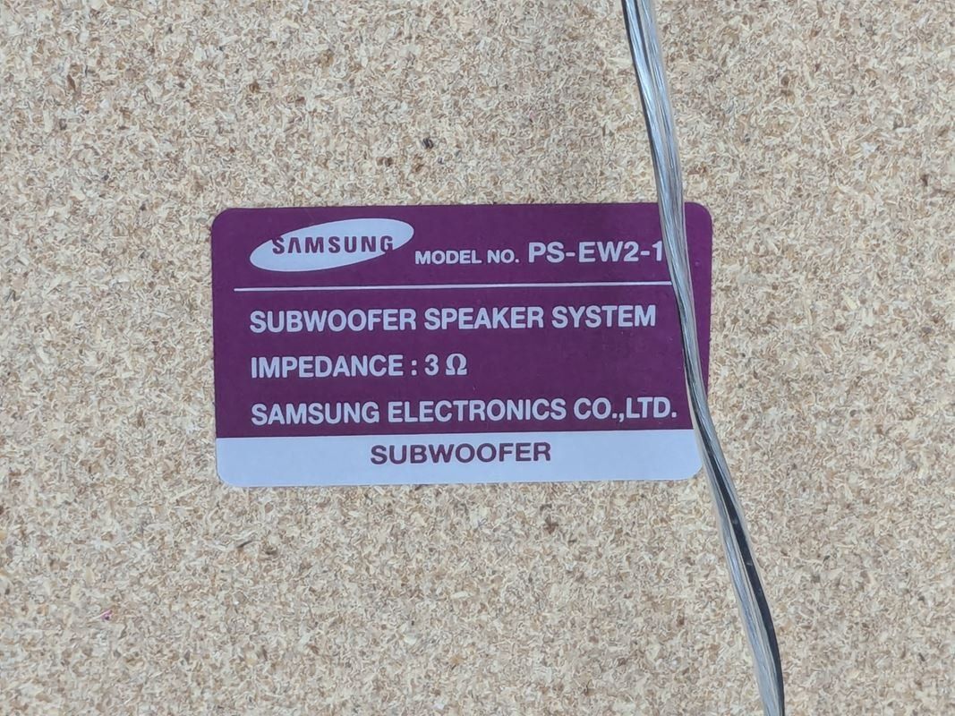 Samsung Sistemi audio & multimediali: SAMSUNG Subwoofer (Modell PS-CWO oder PS-EW2-1) – Usato da Thun venduto da Restwert_Thun 3