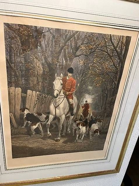 Incisioni: Gravure chasse anglaise ancienne – Usato da PULLY venduto da RAPHAEL1953 1
