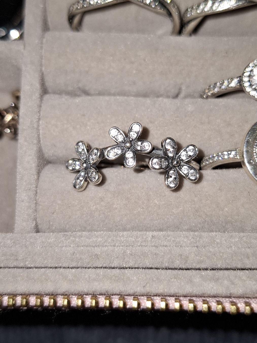 Pandora Anelli: bague marguerites pandora 56 – Nuovo (secondo la descrizione) da Lausanne venduto da Ptite_Dame