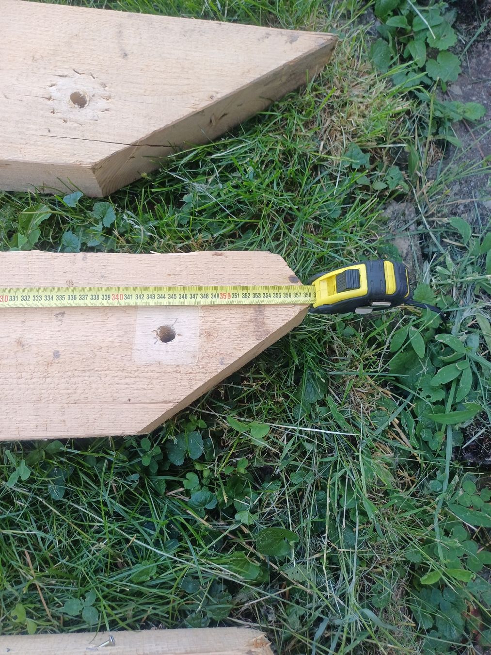 Holzartikel: 3 Holzbalken  – Defekt aus Wangenried von Recycler94 2