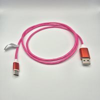 USB-A auf USB-C Kabel mit LED Licht – Schnellladung – NEU