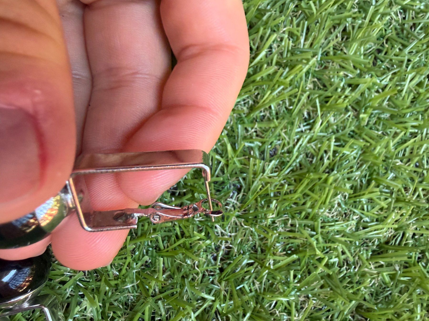 Ohrringe & -stecker: Ohrringe Kugel silberfarben schwarz neu – Gebraucht aus Riehen von ann_76jw 3