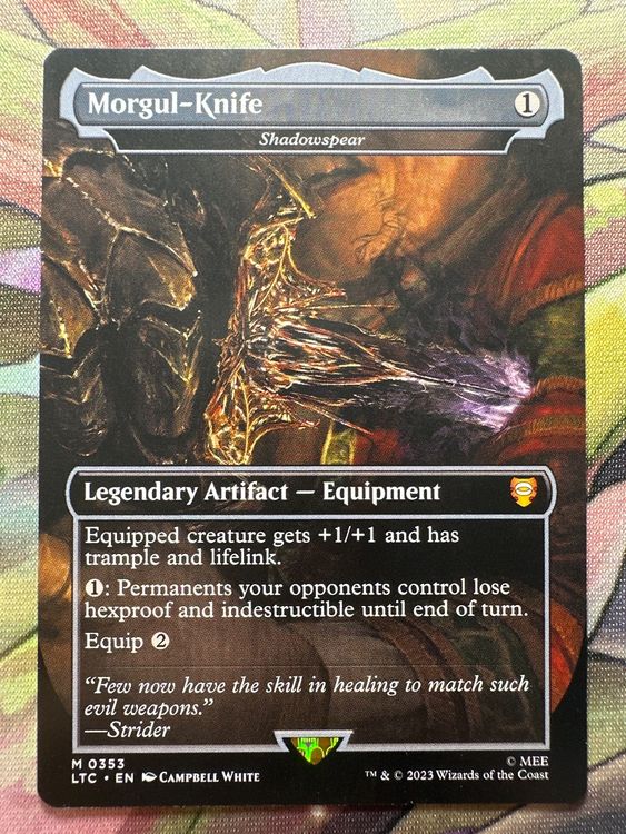 Shadowspear Variant 0353 Lord of the Rings (Neu (gemäss