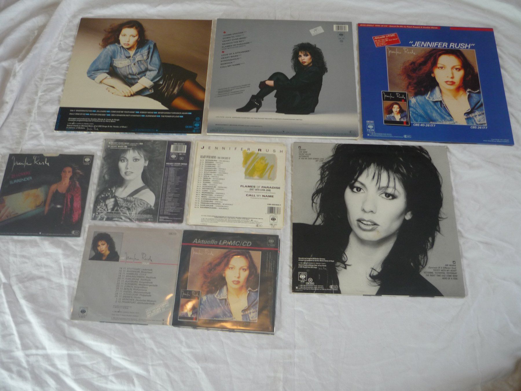 Dischi in vinile: 9x Lp Maxi + Singles Jennifer Rush Sammlung - TOP – Usato da Beringen venduto da Flatretriever 1