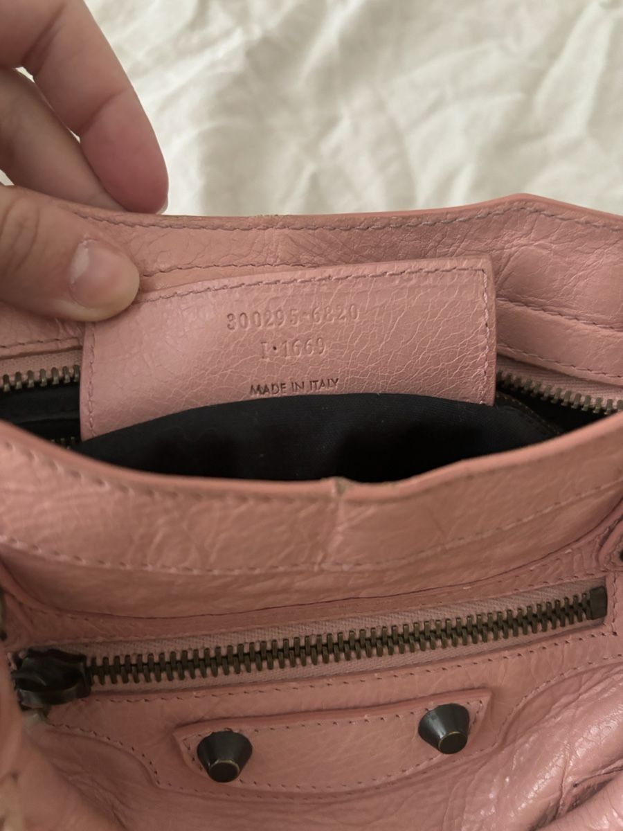 Balenciaga Taschen für Damen: Balenciaga City Mini Rosa – Gebraucht aus Zürich von ccitylightss 3