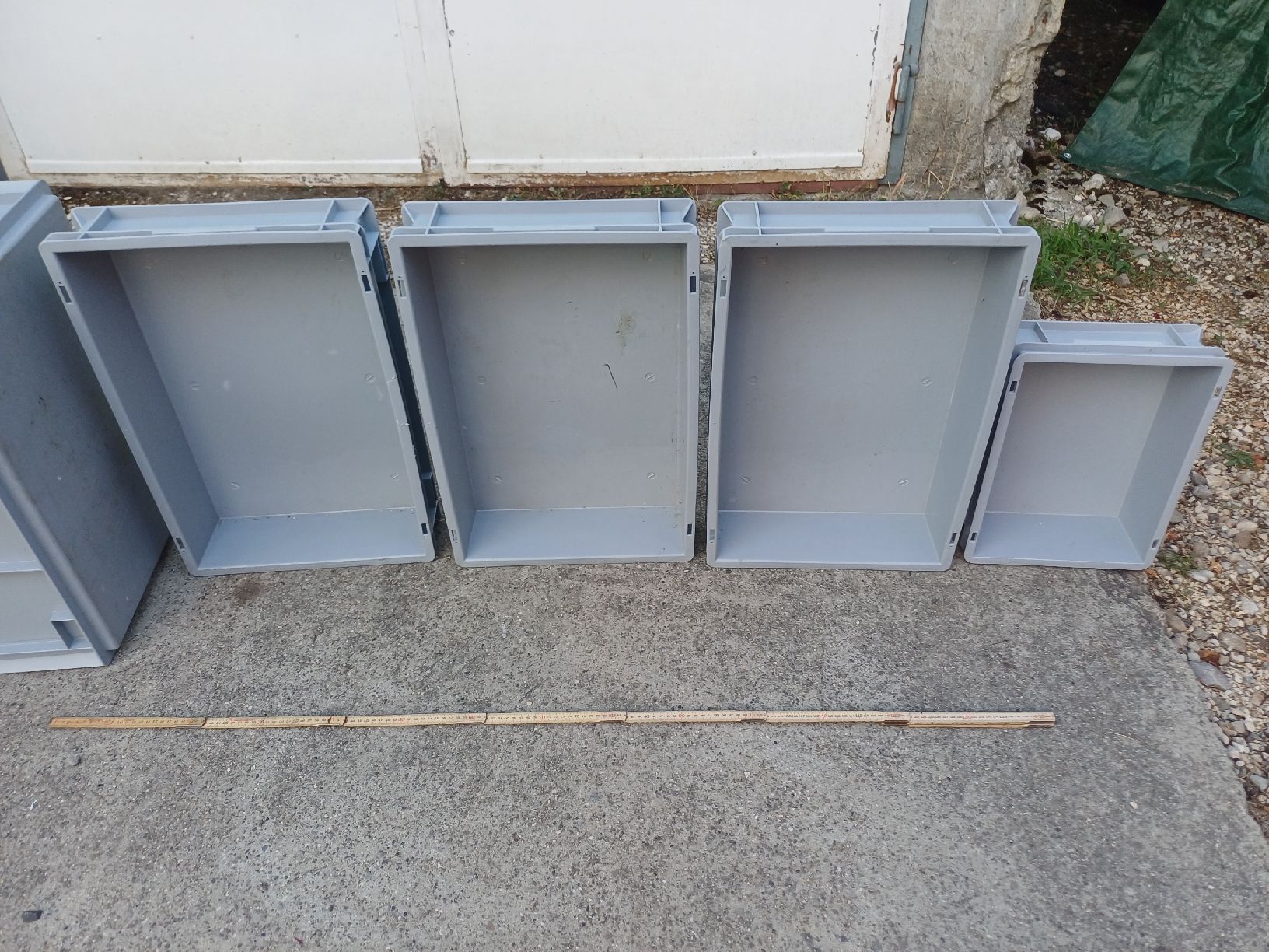 Transportkisten: Kunststoffboxen 5Stk – Gebraucht aus Wangenried von Recycler94 5