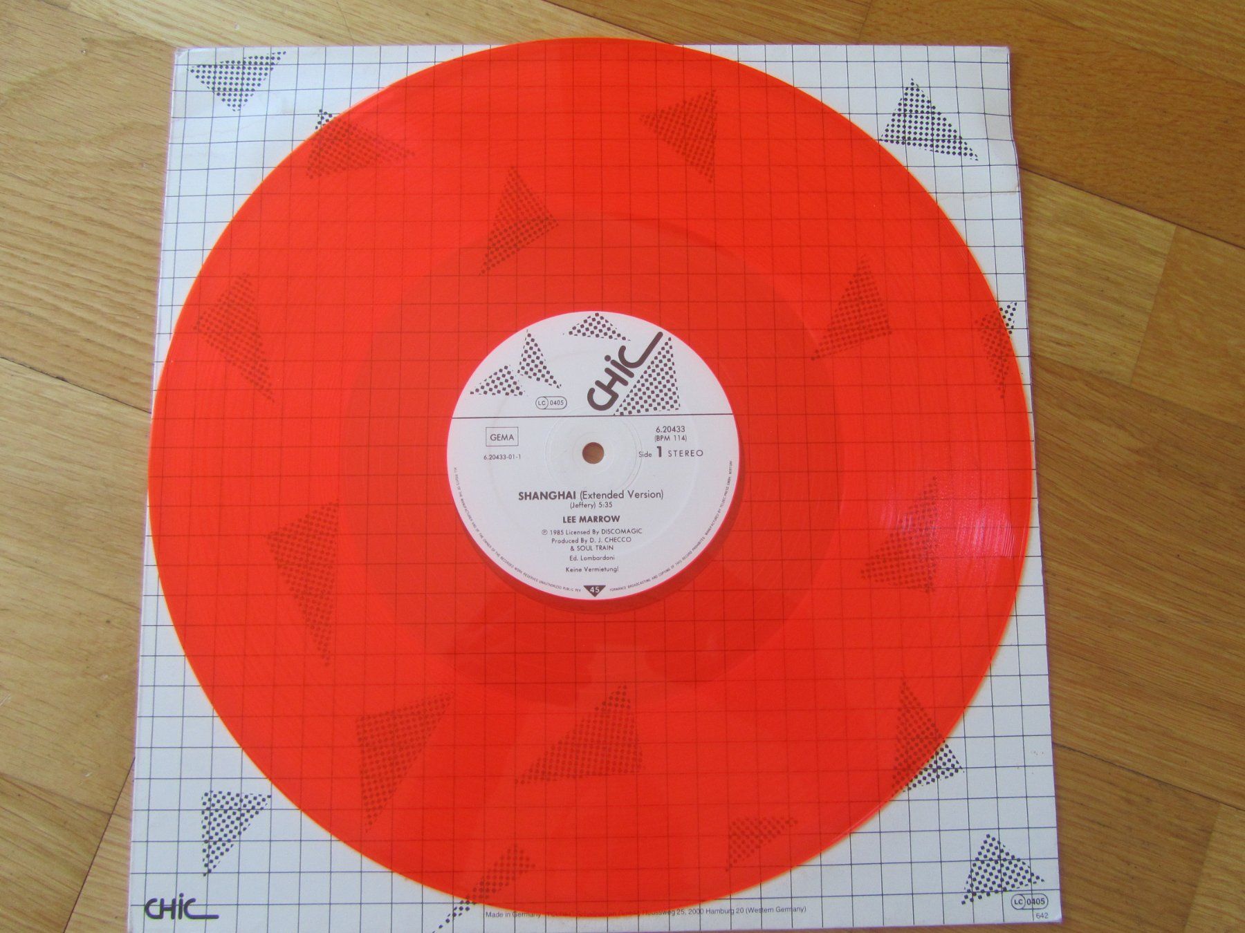 Dischi in vinile: Lee Marrow - Shanghai (Extended Version) Vinyl Single – Usato da Seengen venduto da mikelele 1