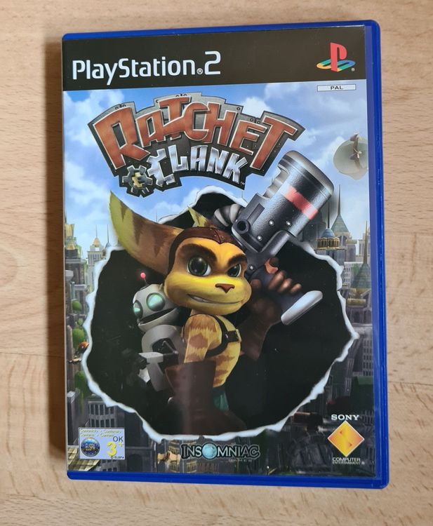 Jeu Ratchet & Clank 1 Pour PlayStation 2 - Boîte Seule (pas De Jeu), Bon état