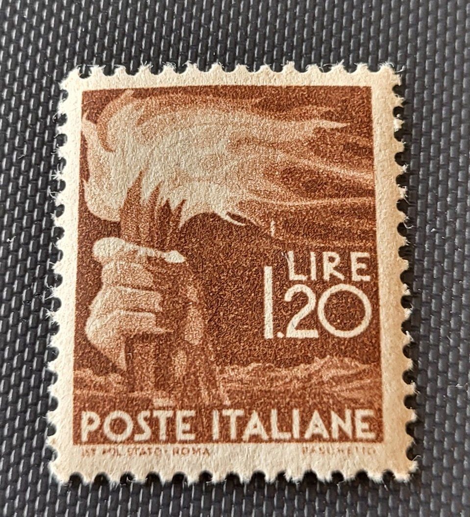 Tutti i francobolli: Italien 1945 briefmarke – Usato da St Gallen venduto da Stampsalshobby