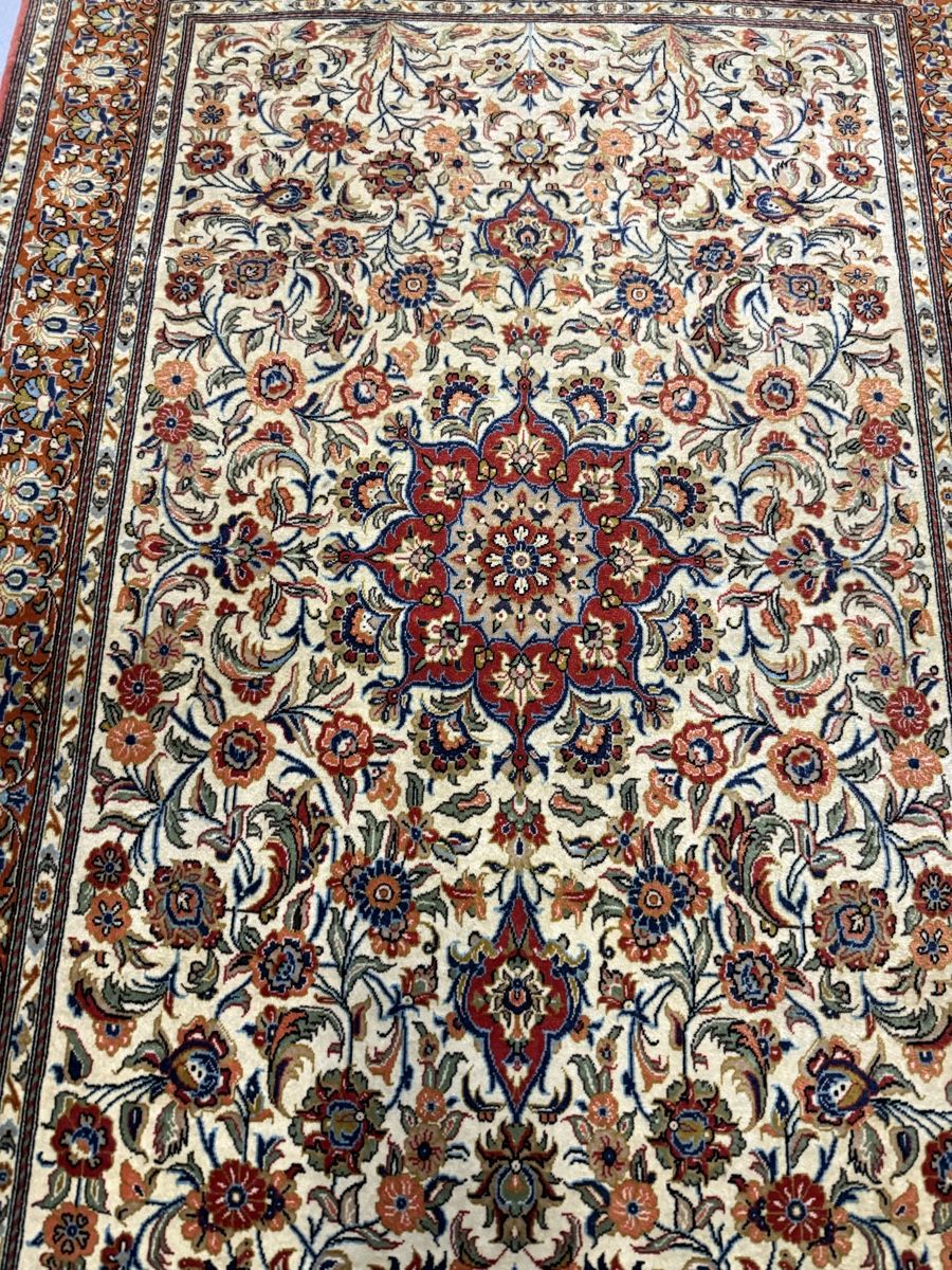 Tappeti: Perserteppich, echter Teppich, Floralmuster, 165x110.cm – Usato da Büron venduto da Filadefia-888 2