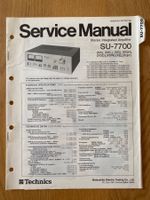 Service Manual TECHNICS Amplifier SU-7700