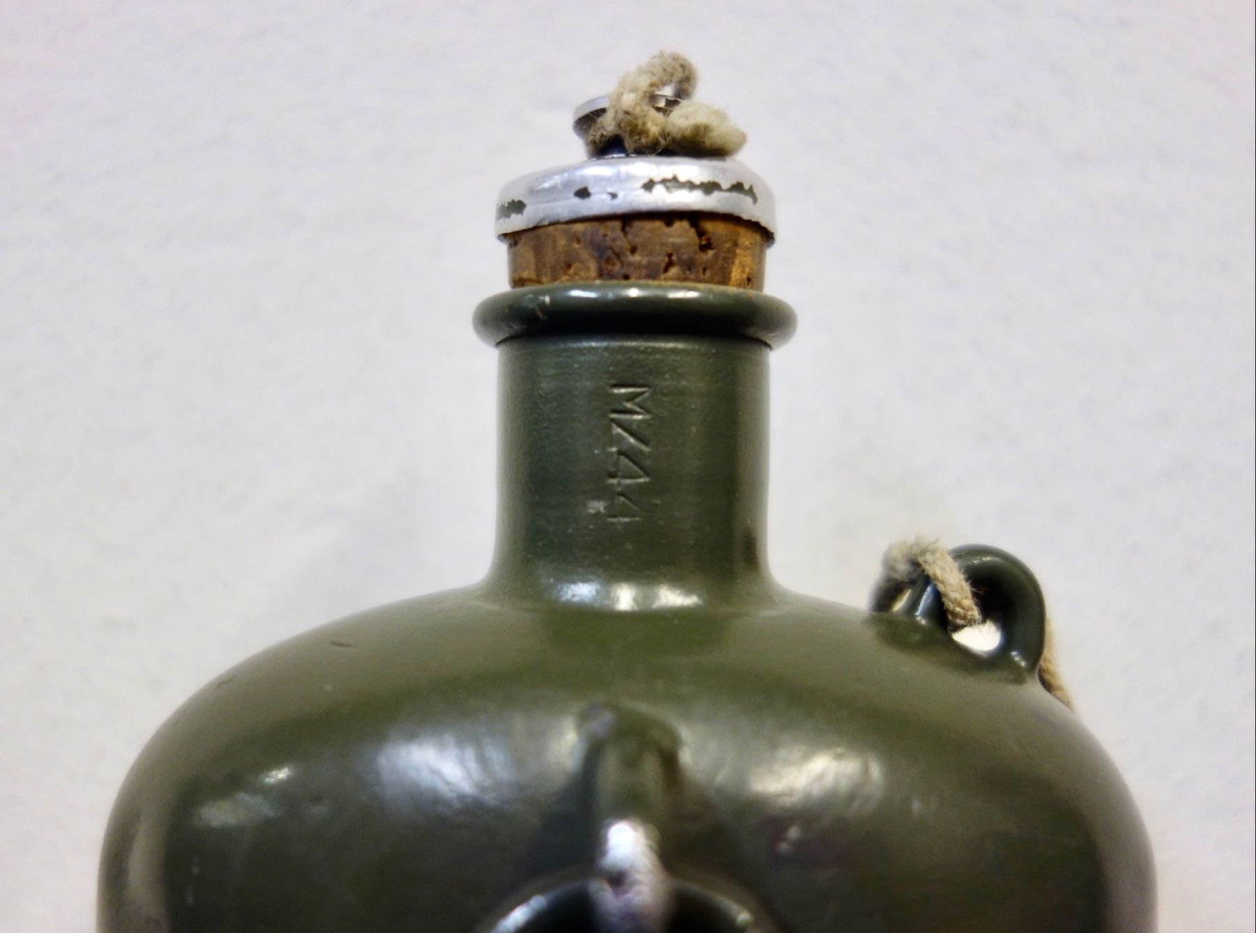 Schweizer Armee Attrezzatura & Pezzi di ricambio: Feldflasche mit Becher Schweizer Armee 1944 – Usato da Kerzers venduto da djstarsky73 6