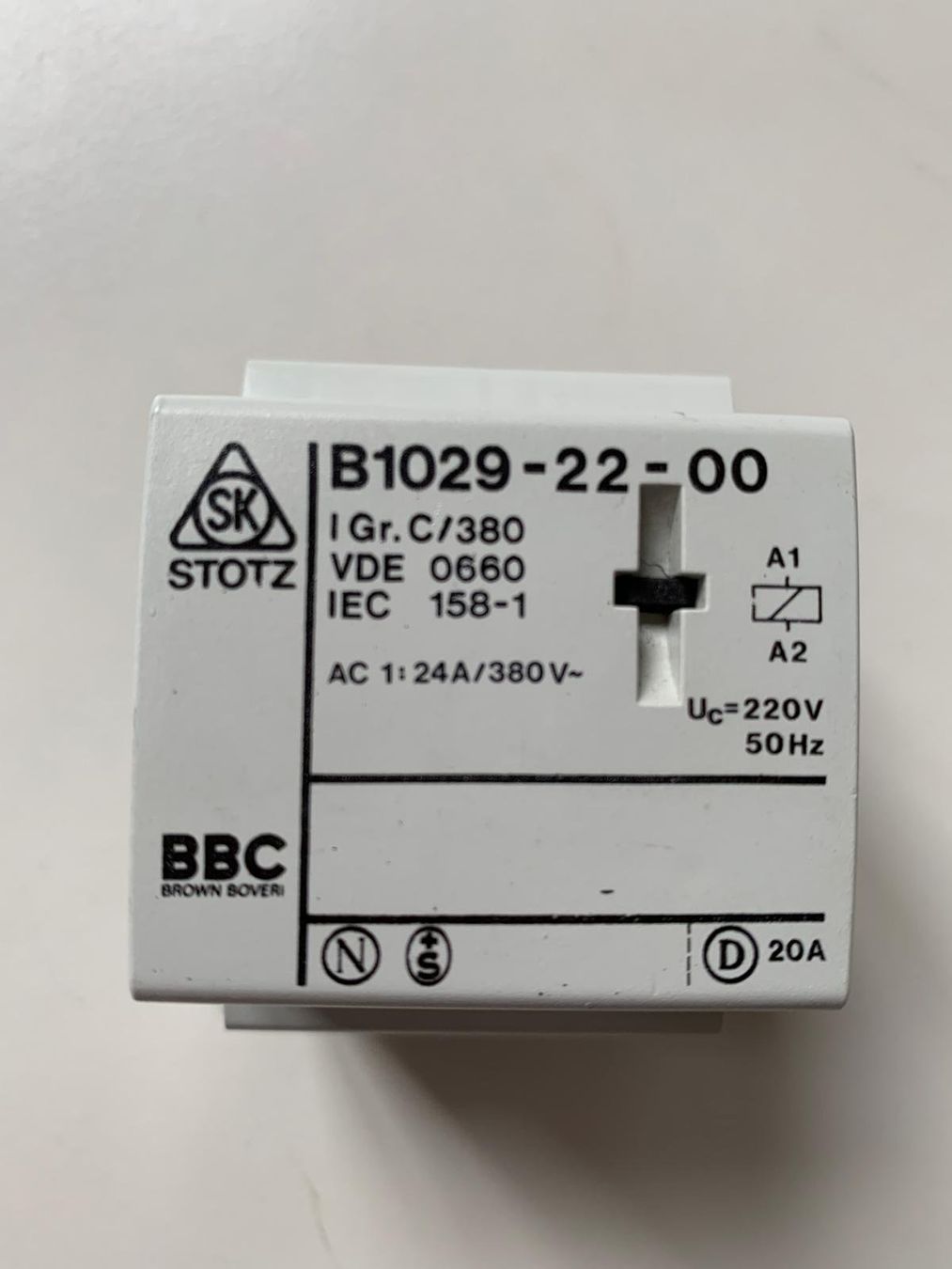 Interruttori: Stotz BBC B1029-22-00 AC 1: 24A – Nuovo (secondo la descrizione) da Münchenstein venduto da Licontrol 7