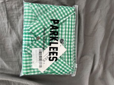 Kurzarmhemd grün-weiss-kariert Gr.XL