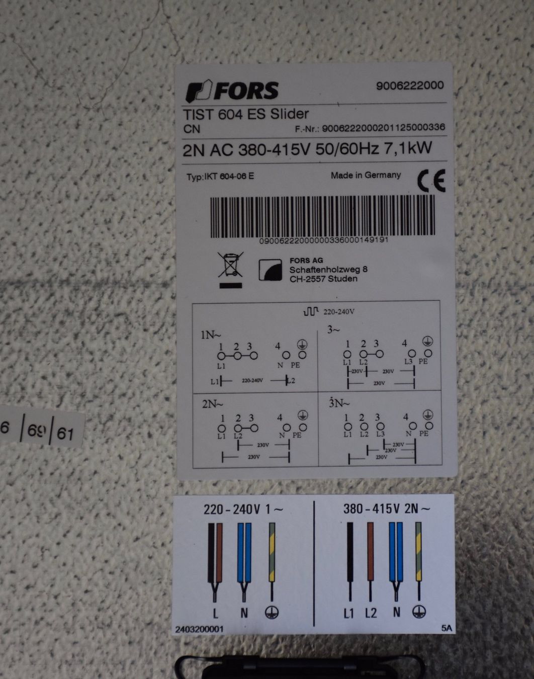 Cuisinières: Plan de cuisson à induction FORS. – D'occasion à Eclépens par JCES 2