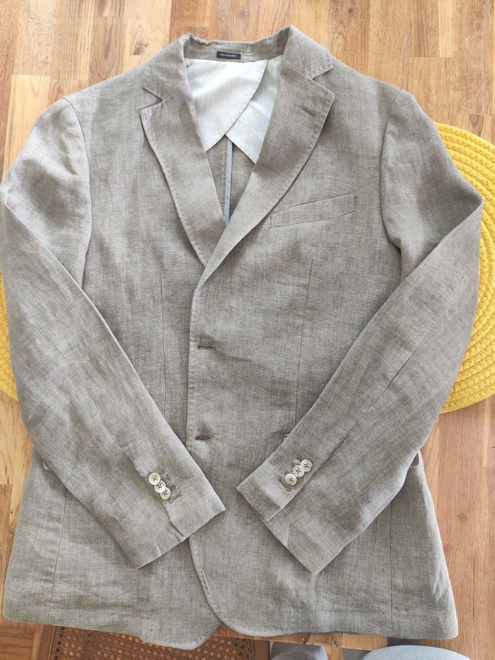 Giacche: Massimo Dutti linen jacket size L – Usato da Adliswil venduto da Minndulis