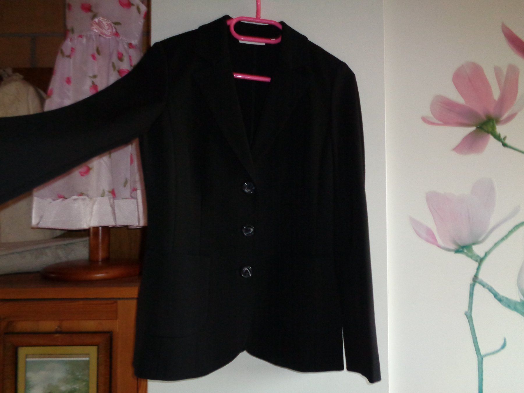 Giacche: *** schwarzer Blazer ***  Eterna  moderner Schnitt – Nuovo (secondo la descrizione) da Othmarsingen venduto da Leuchtturmlady 2