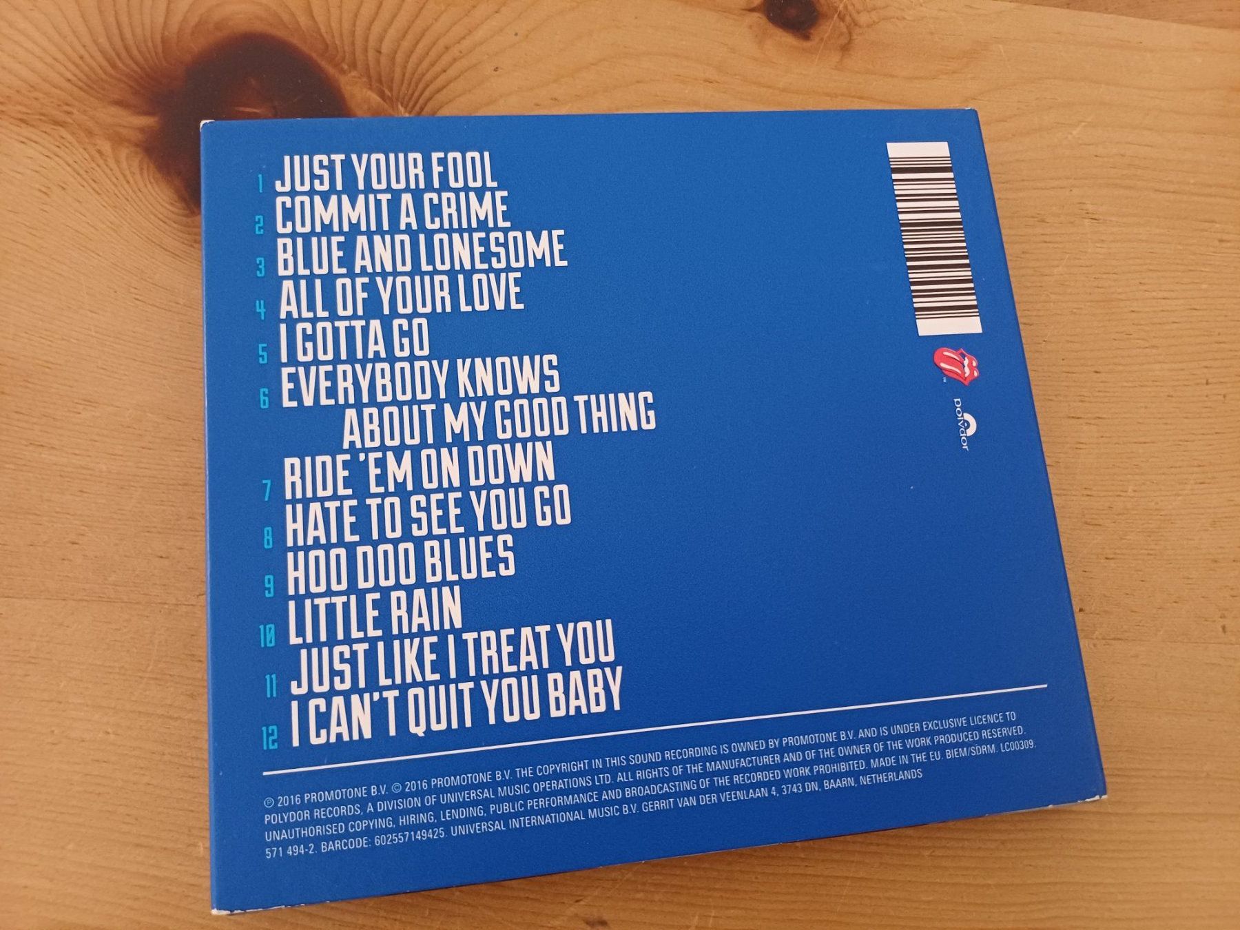 CDs: Rolling Stones - Blue & Lonesome – D'occasion à Jona par Rreto71 4