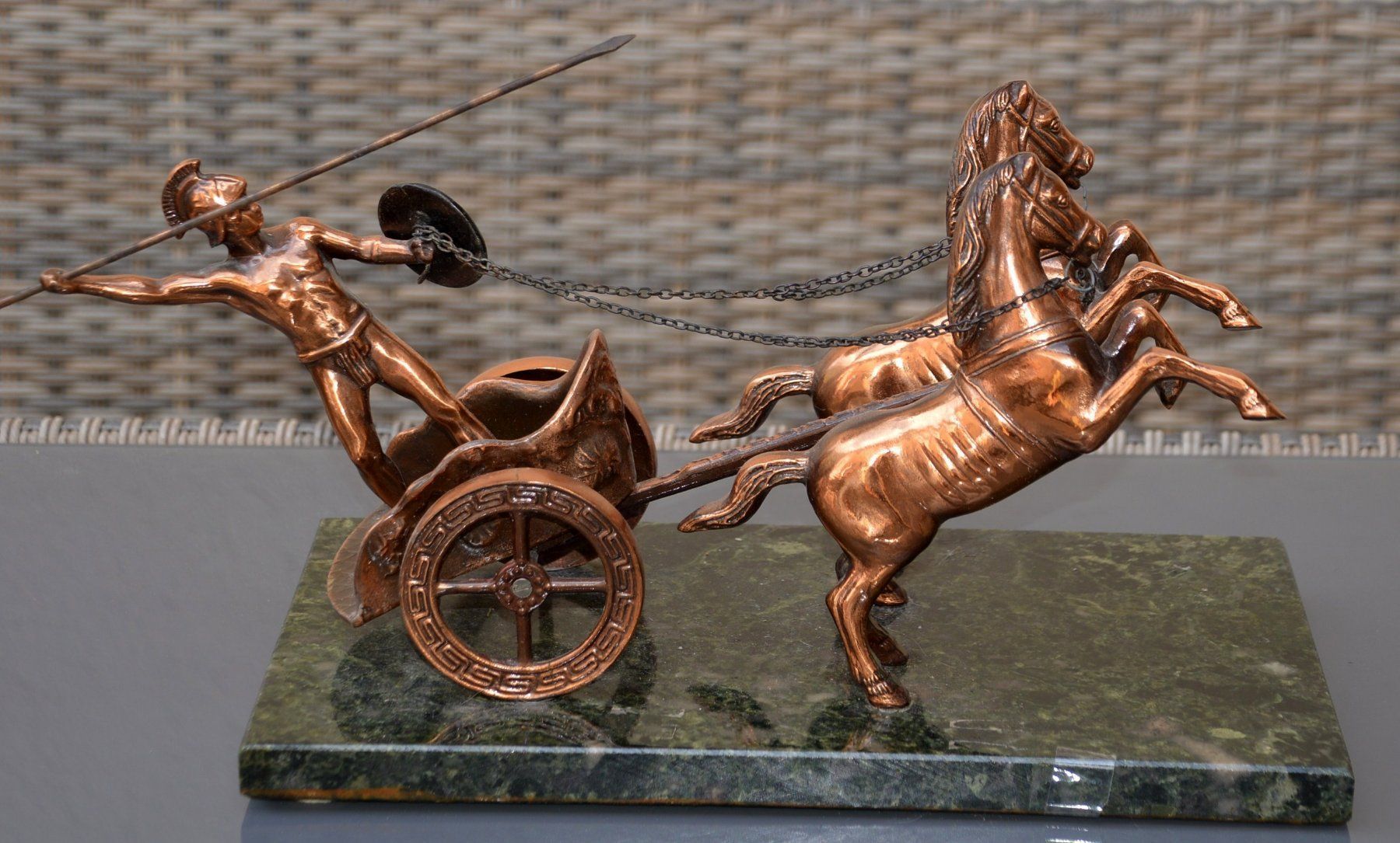 Sculture & Statue: Statue - Gladiator / gladiateur Bronze – Usato da Collonges venduto da arashee 3
