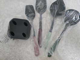 Küchenhelfer Set mit Halter neu