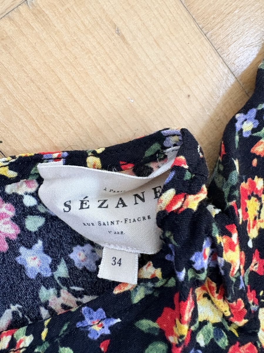 Sezane Top: Top SÉZANE fleuri taille 34 excellent état – Usato da Lausanne venduto da france.guillermin 1
