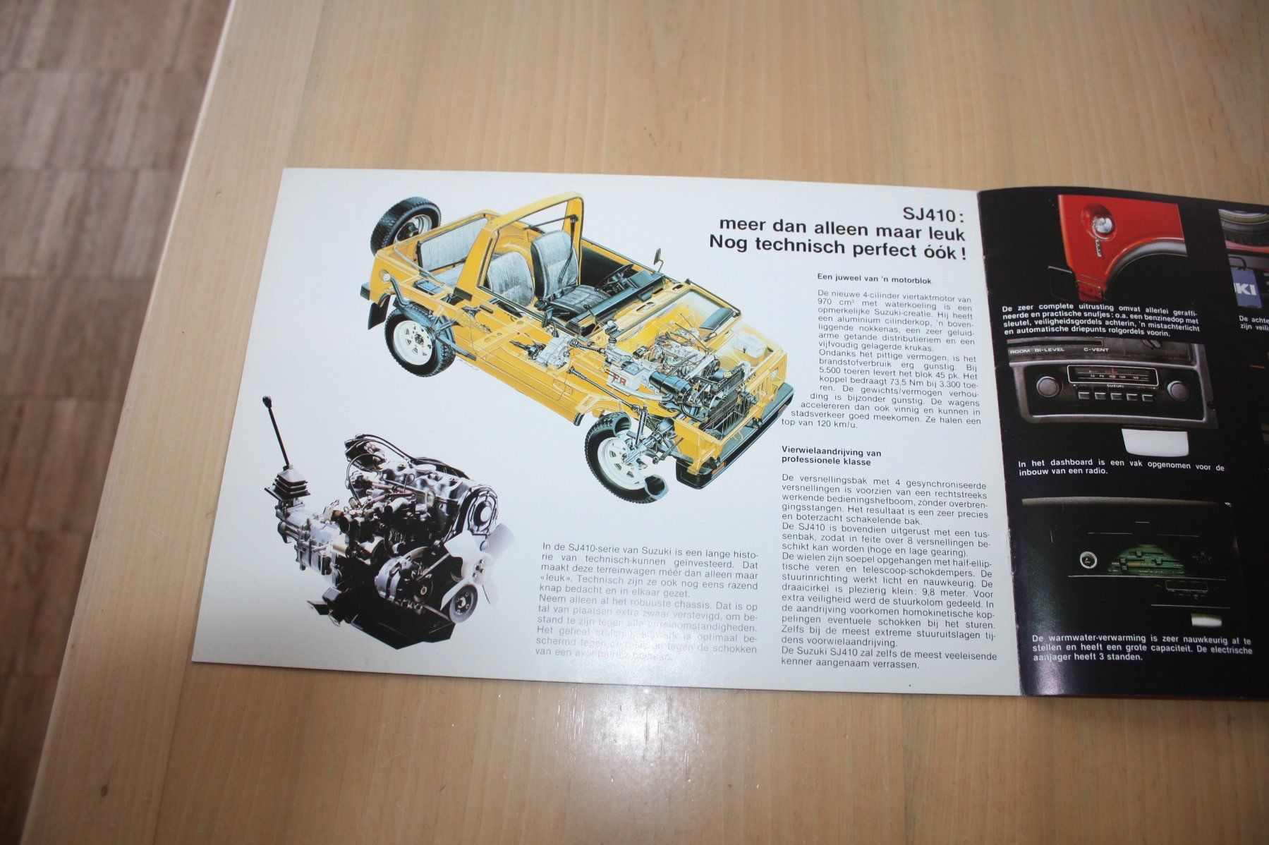 Documenti: Suzuki SJ410 Prospekt NL – Usato da Wikon venduto da erwin400 4