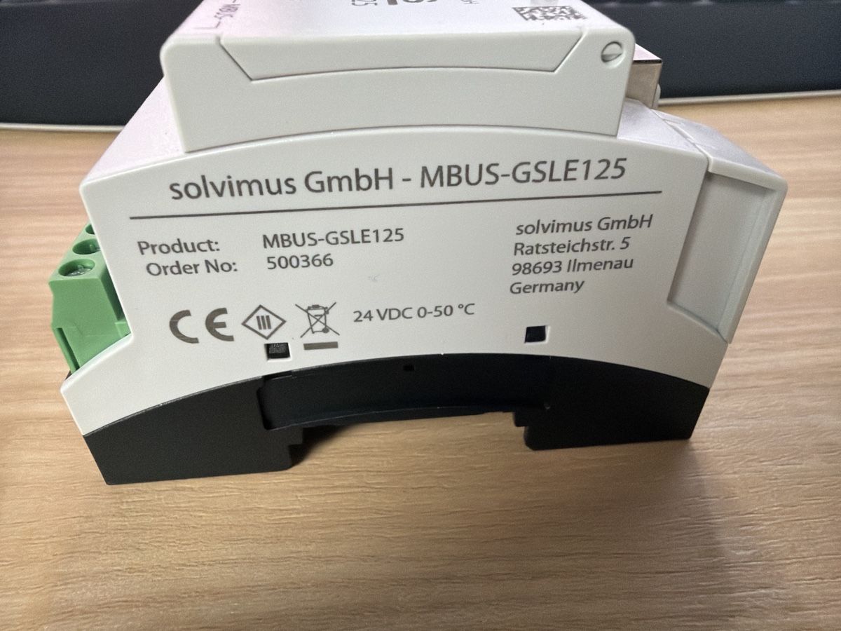 Componenti elettronici: Solvimus MBUS-GSLE125 - Neuwertig – Nuovo (secondo la descrizione) da Niederhasli venduto da onair 2