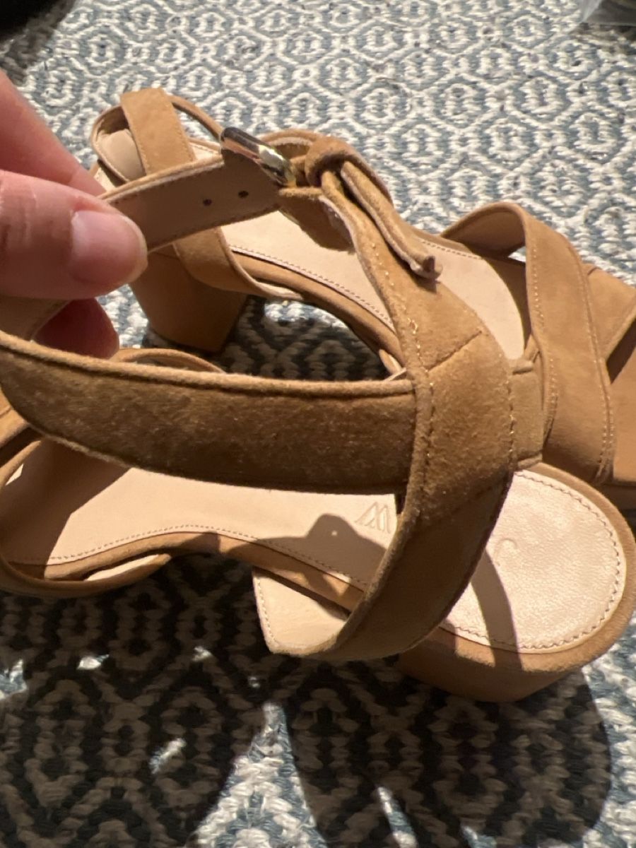J.Crew Scarpe da donna: J. Crew | Damen Leder Sandale Gr.37.5 /38 – Nuovo e nell'imballaggio originale da Basel venduto da SimpleE 1