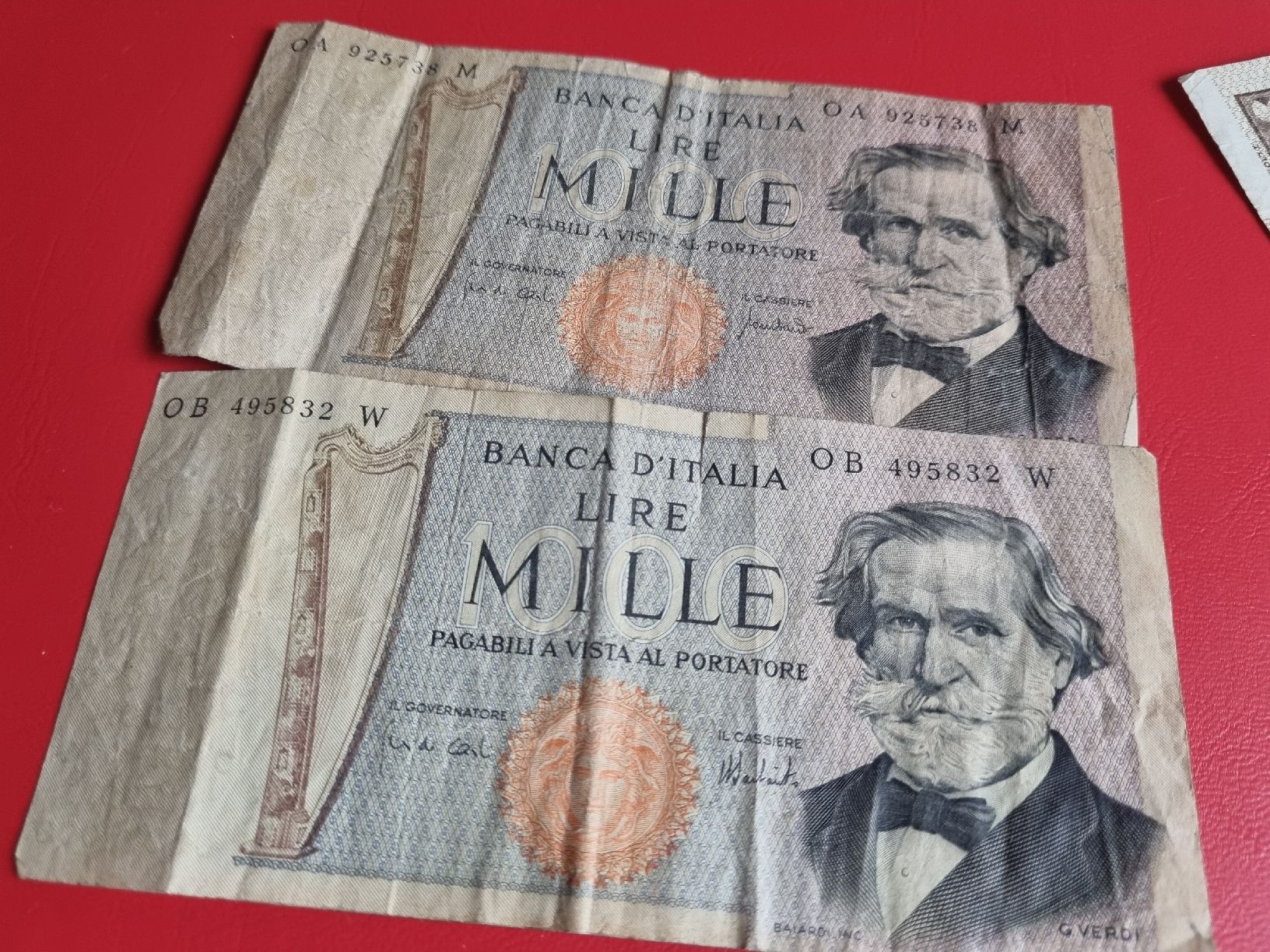 Banconote: SAMMLUNG BANKNOTEN - ITALIEN - AB ALT – Usato da Heimenschwand venduto da rog_p7h9 5