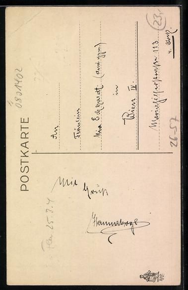 Cartoline postali: Mela Köhler: Mädchen mit einem Osterla – Usato da Berlin venduto da bartko-reher 1