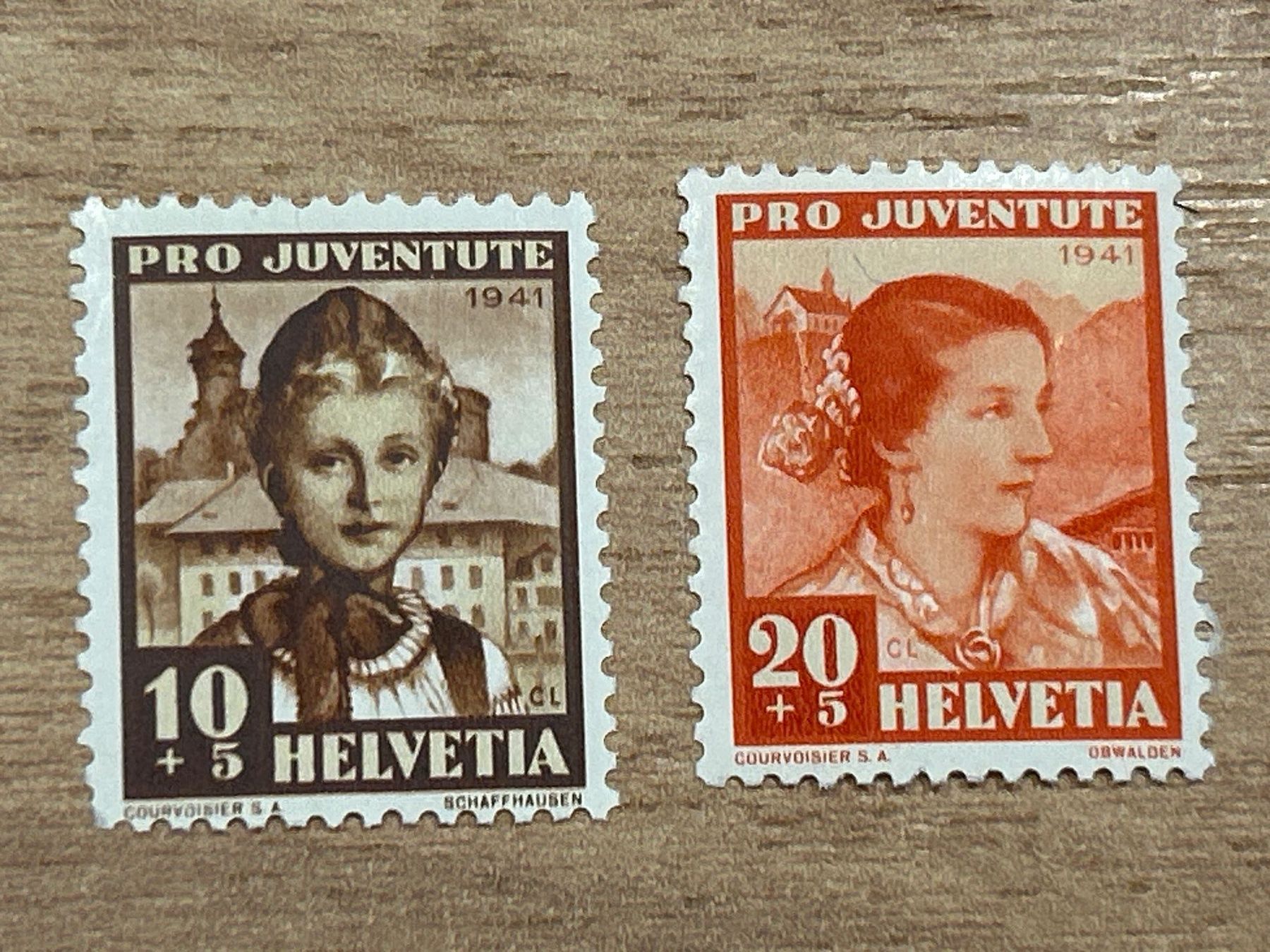 Tutti i francobolli: Briefmarke - Schweiz - Pro Juventute 1941 - postfrisch – Nuovo (secondo la descrizione) da Villnachern venduto da RicardoMary