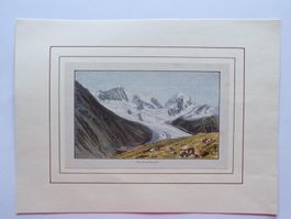 Roseg Gletscher Engadin