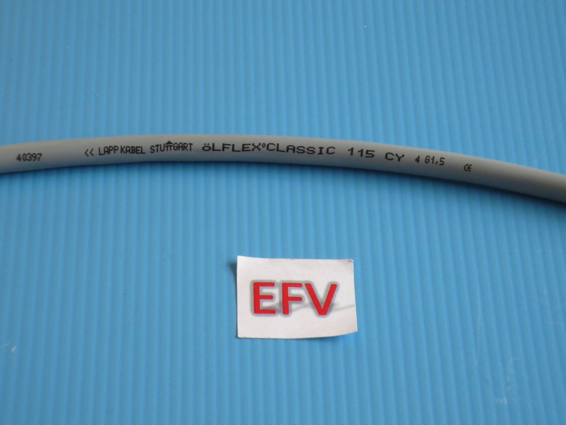 Kabel: Neues geschirmtes Kabel 4x1.5mm2 CY – Gebraucht aus Sulz LU von Elektrofachverkauf 1