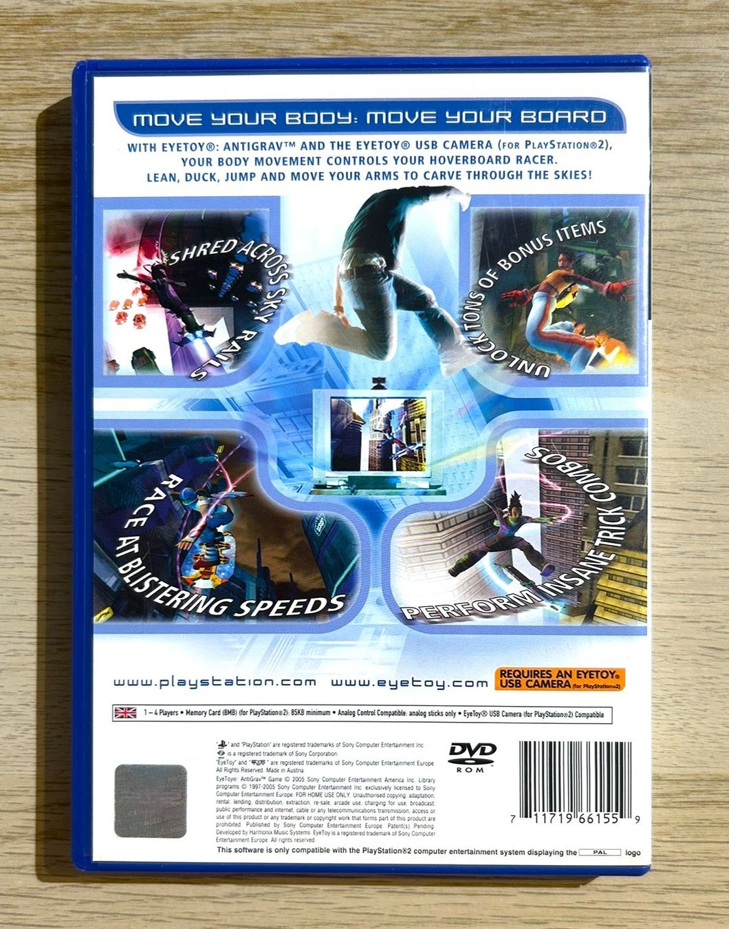 Sony Spiele: EyeToy: AntiGrav PS2 – Gebraucht aus St. Gallen von Alpine.Arcade 1