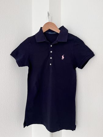 Polo Shirt Ralph Lauren Navy Blue Size L