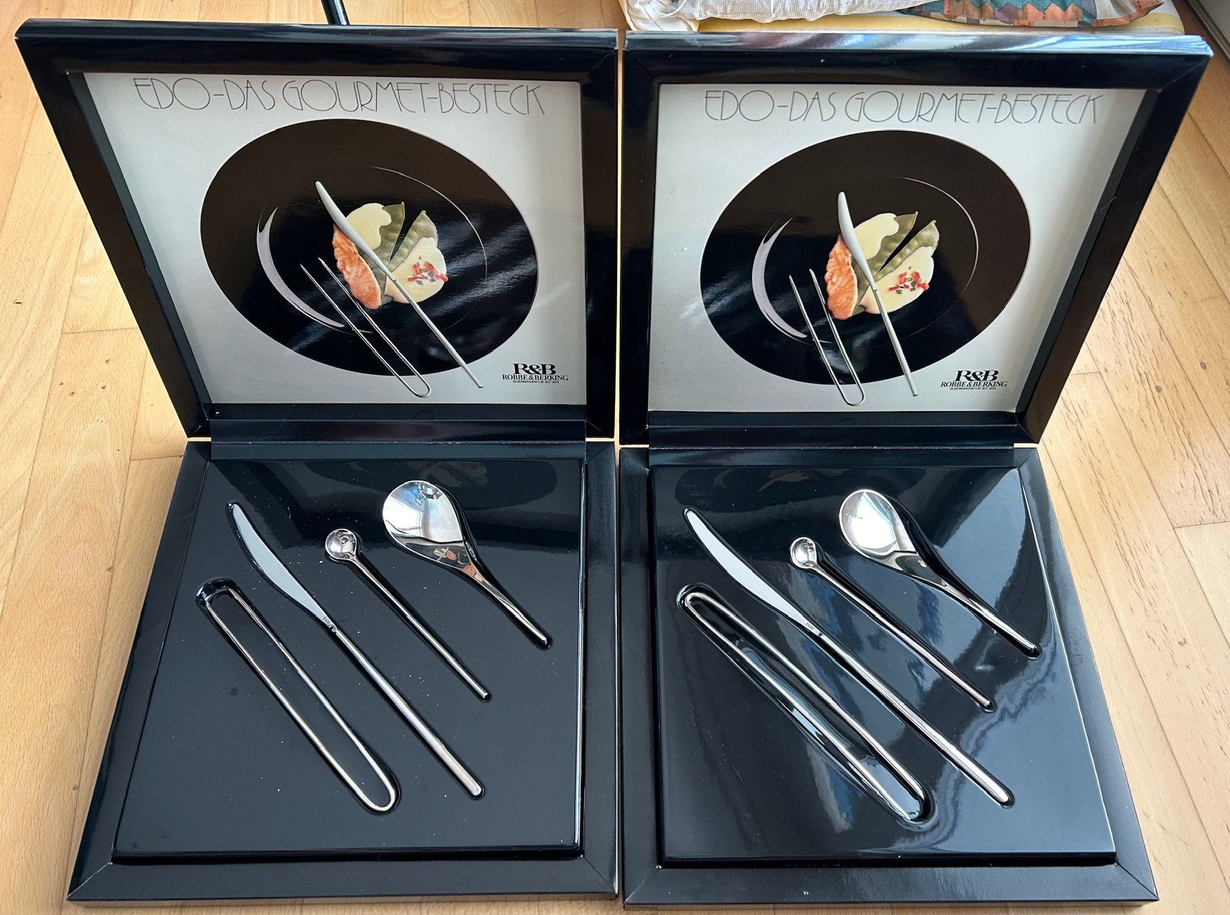 Set di posate: Edo Gourmetbesteck 2 Sets – Nuovo (secondo la descrizione) da Egliswil venduto da nothing0302