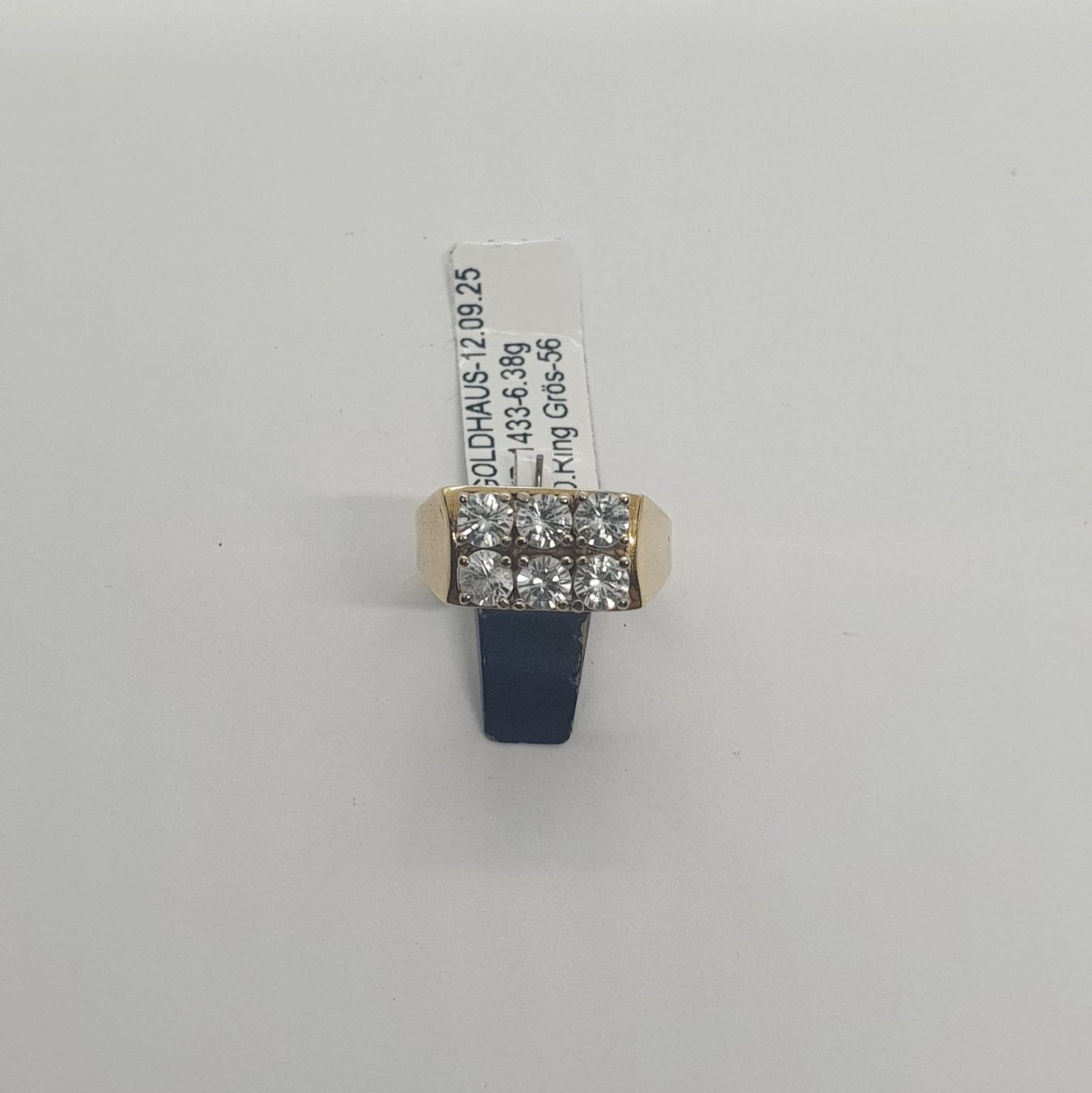 Anelli: Echt 18K Gold - Diamant Ring – Usato da Luzern venduto da Luzern-Goldhaus