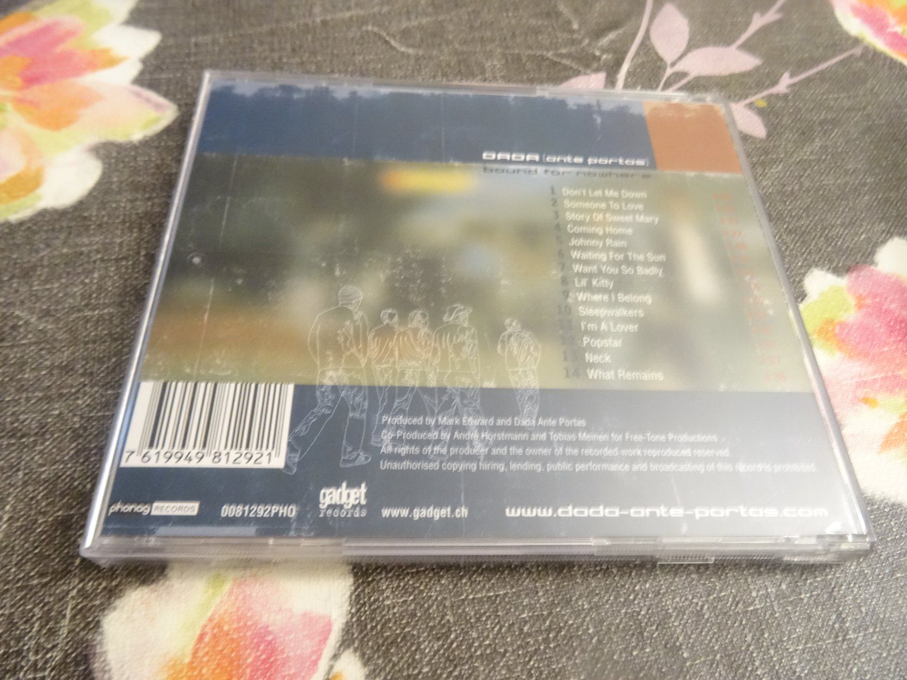 CD: Dada ante portas - Bound for nowhere CD – Usato da Olten venduto da Disc-Ausverkauf 1