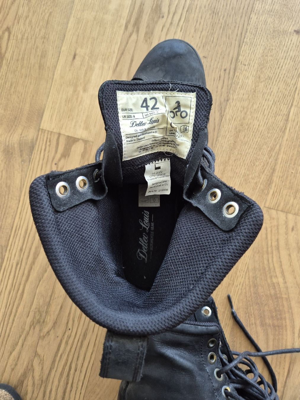 Scarpe da uomo: Motorradstiefel 42 – Usato da Schaffhausen venduto da Kingmonkey 2
